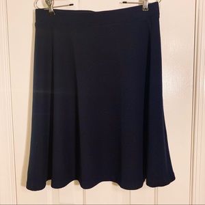 NWT Talbots skirt navy blue size 8P
